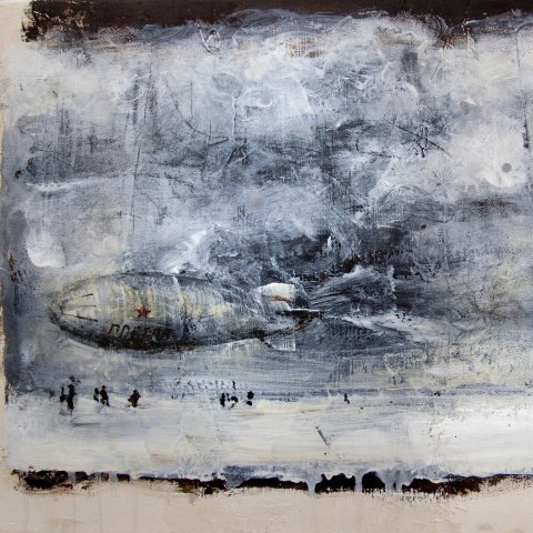 The Takeoff. 2010. 40x50, acrylic on canvas
