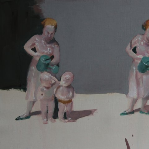 Еxercise  №3. 30х50, 2015, acrylic on canvas