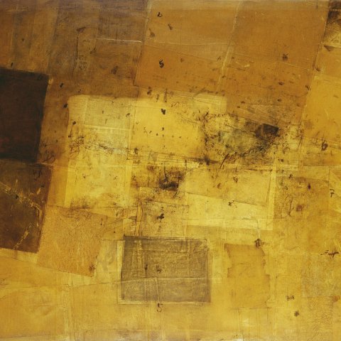 Jerusalem series. Place / Иерусалимская серия. Место. 1997. 114x146, oil, paper on canvas