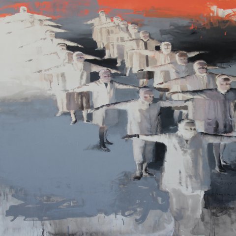 Еxercise  №94. 130x180, 2015, acrylic on canvas