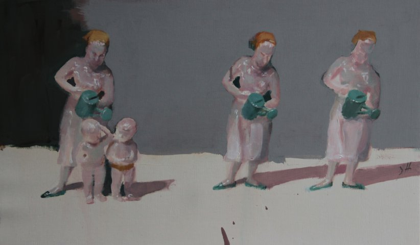 Еxercise  №3. 30х50, 2015, acrylic on canvas