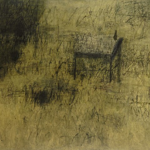 Tabouret / Табурет. 1999. 120x140,oil on canvas