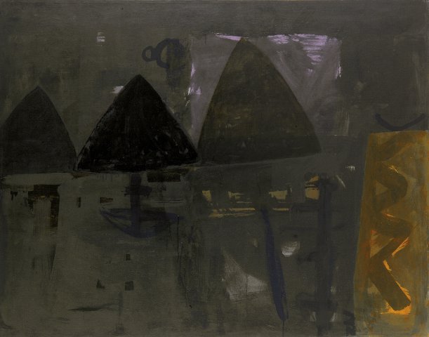 Islands. 1992. 114x146, oil on canvas. Острова | Natalya Zaloznaya. Наталья Залозная.