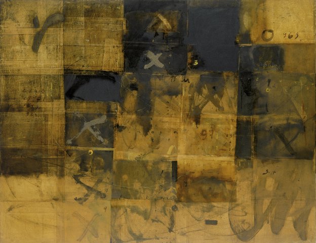 Jerusalem series. Dice / Иерусалимская серия. Игра в кости. 1997. 114x146, oil, paper on canvas