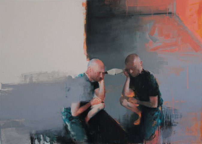 Monologue. 100х140, 2015, acrylic on canvas